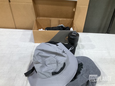 (3) Pairs of Men’s Running Shoes, (1) Nikon Camera Lens & Assorted Items