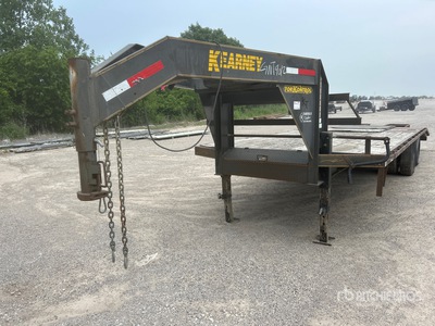 2017 Kearney 25 ft T/A Gooseneck Geräteanhänger
