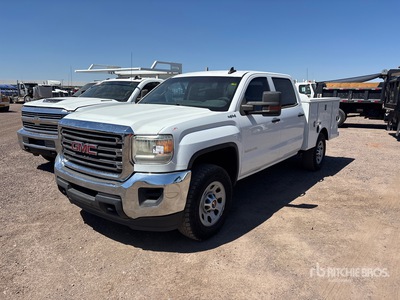 2016 GMC Sierra 2500HD 4x4 Crew Cab Camión Utilitario