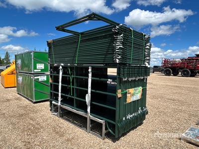 Quantity of (56) 2026 Suihe NP10-54-2 10 ft Powder Coated Livestock Panel (Unused)