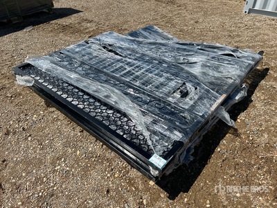 Quantity of (2) 2026 Suihe NG-14Eu-2 14 ft x 8 ft Wrought Iron Bi-Parting Driveway Gate (Unused)