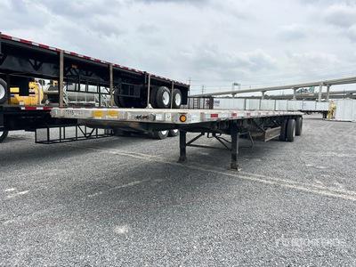 2007 Utility FS2CHA 48 ft T/A Spread Axle Flatbed Trailer
