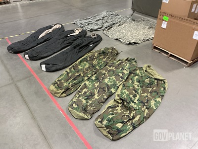 (3) Bivy Covers, (9) Extreme Cold Weather Sleeping Bags & Assorted Items