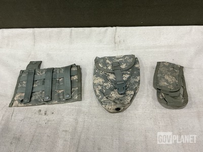 (193) M4 Three Mag Pouches, (88) Entrenching Tools & Assorted Items