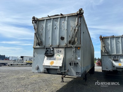 1998 Alloy A-ARSLT-49.5-3 49 ft 6 in Tri/A Open Top 123 CYD Remolque de Residuos