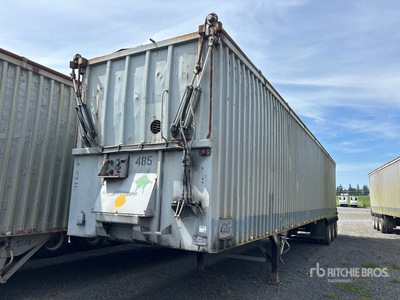 1997 Alloy A-ARSLT-49.5-3 49 ft 6 in Tri/A Open Top Remolque de Residuos