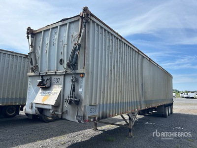 1998 Alloy A-ARSLT-49.5-3 49 ft 6 in Tri/A Open Top Remolque de Residuos