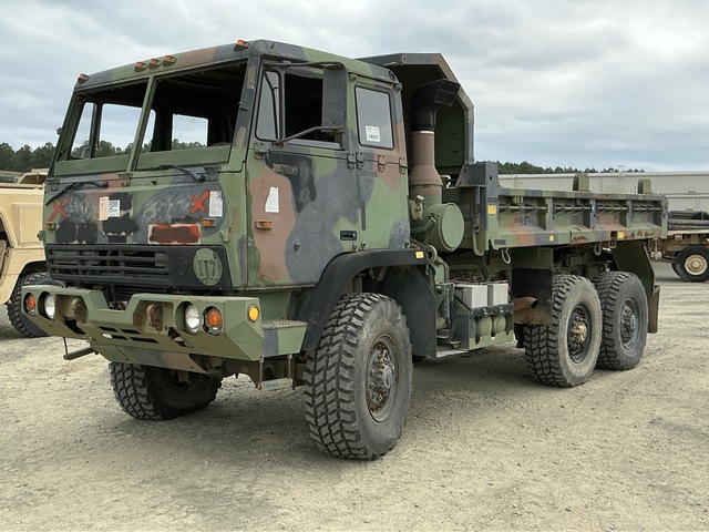 1996 Stewart & Stevenson M1094 MTV 6x6 Dump Truck 1996 Stewart & Stevenson M1094 MTV 6x6 Dump Truck