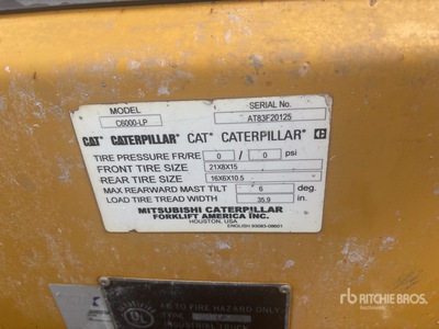 Cat C6000-LP Forklift