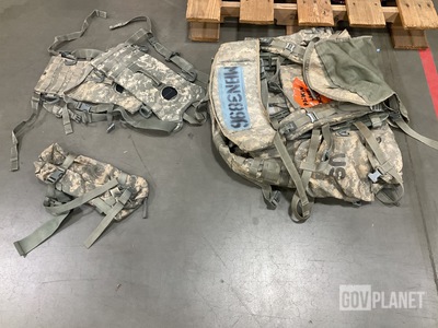 (31) Hydration System Carriers, (69) Waist Packs & Assorted Items