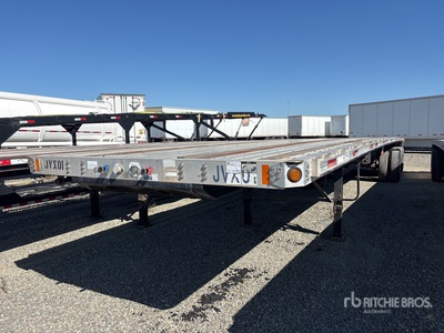 2006 Fontaine 48 ft T/A Spread Axle Flatbed Trailer