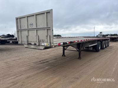 2008 East Manufacturing 48 ft Quad/A Przyczepa płaska