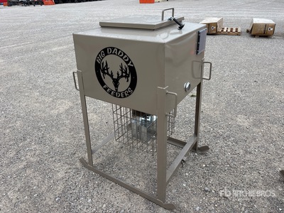 Big Daddy Feeders 500 LB Solar Deer Corn Feeder Varios, tienda, almacen, consumidor (Unused)