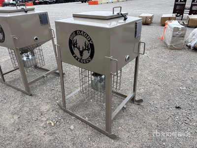 Big Daddy Feeders 500 LB Solar Deer Corn Feeder Varios, tienda, almacen, consumidor (Unused)
