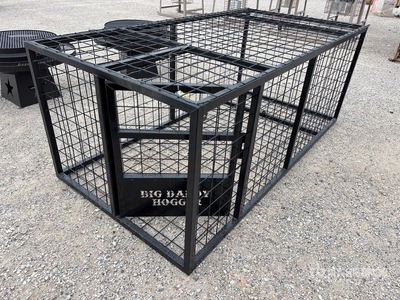 Big Daddy Traps 8 ft Steel Hog Trap Varios, tienda, almacen, consumidor (Unused)