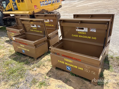 Quantity of (5) 2016 Knaack 4824 Job Site Box