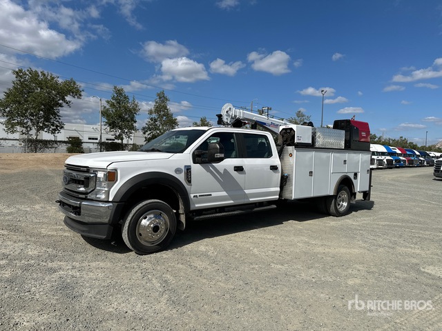 2022 Ford F-550 XL 4x4 Crew Cab Service Truck