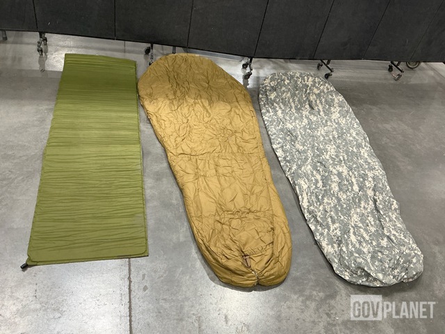 (35) Bivy Covers, (24) Sleeping Bags & Assorted Items