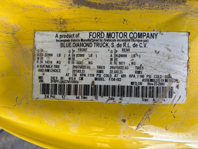 2007 Ford F-750 XLT 4x2 Platte vrachtwagen