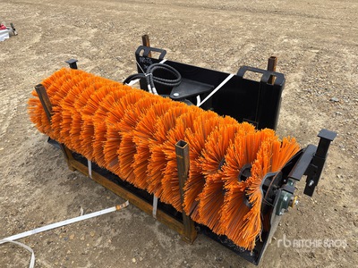 2026 GIYI GY-SE61 61 in Skid Steer Broom (Unused)
