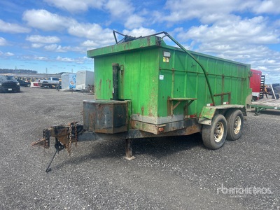 2002 12 ft T/A Dump Utility Trailer