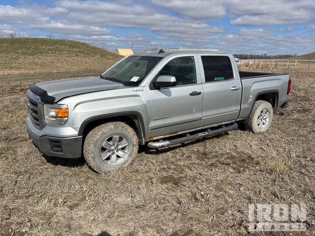2014 GMC Sierra 1500 2014 GMC Sierra 1500 Sle 4X4 Crew Cab Pickup (Inoperable)