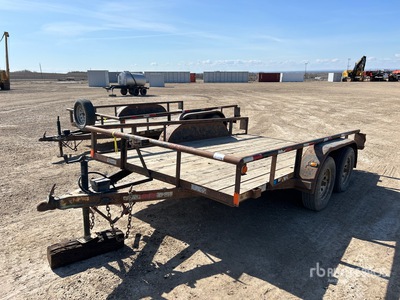 2010 Roadclipper 12 ft T/A Utility Trailer