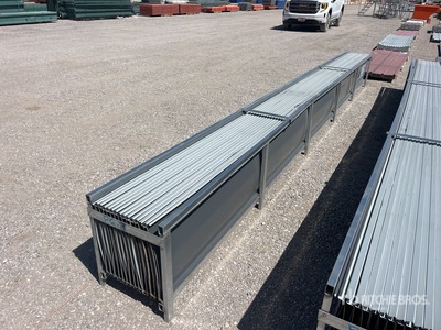 Quantity of (30) 20 ft x 17.7 in x 0.4mm Grey Metal Roof Panel (Unused)