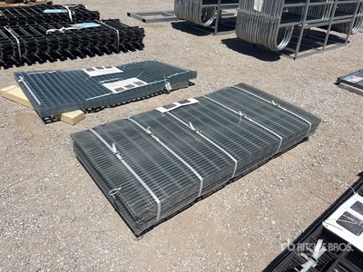 Quantity of (50) 3 ft x 6 ft Galvanized Steel Garden Mesh (Unused)