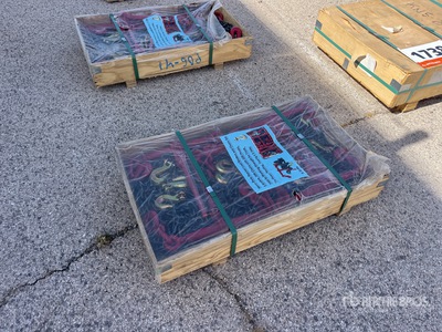 Ratchet Load Binder & 20 ft Chain Set w/G80 hooks
