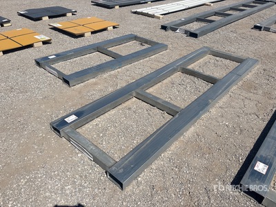 3 ft x 10 ft Forklift Pallet Metal (Unused)
