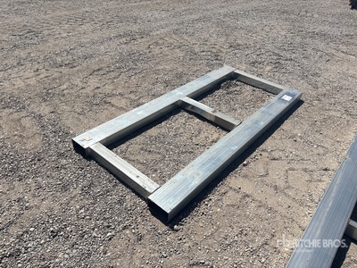 6.56 ft x 3 ft Forklift Pallet Thickening Metal (Unused)
