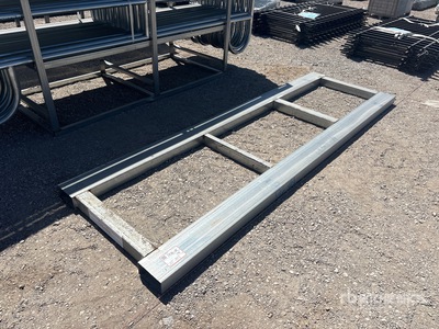 10 ft x 3 ft Forklift Pallet Thickening Metal (Unused)