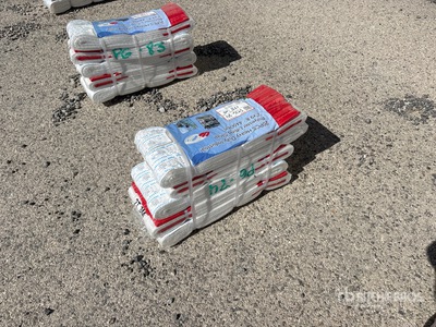Quantity of (20) 2 in x 9.8 ft 4400 lb Heavy Duty industrial Polyester Lifting Straps (Unused)