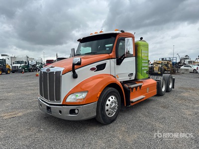 2016 Peterbilt 579 CNG 6x4 Cabeza Tractora Cabina Corta