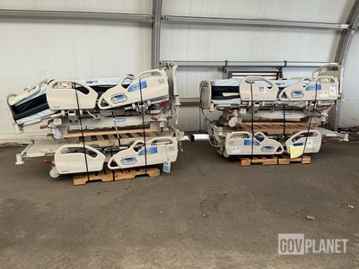 (4) Hill-Rom Hospital Beds