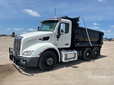 2018 Peterbilt 579 6x4 Camion à benne tandem