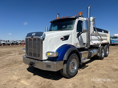 2015 Peterbilt 567 6x4 Camion à benne tandem
