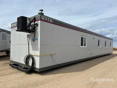 2022 Sentag 60 ft x 12 ft Skid-Mounted Mobile Office