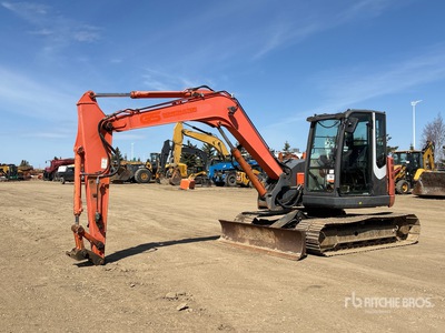 2012 Hitachi ZX85USB-3 Mini Excavator
