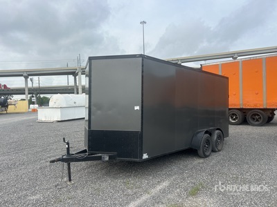 2024 Sawyer 16 ft T/A Enclosed Trailer