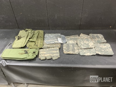 (20) Radio Set Carriers, (134) M4 Three Mag Pouches & Assorted Items