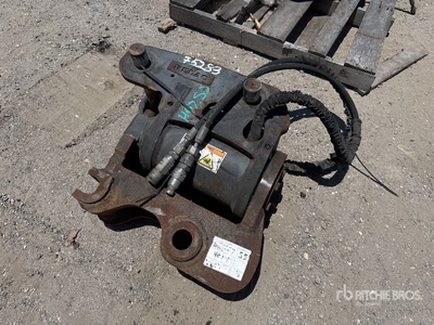 Parker Helac 10 in Powertilt PT-08 Excavator Coupler - Fits Helac