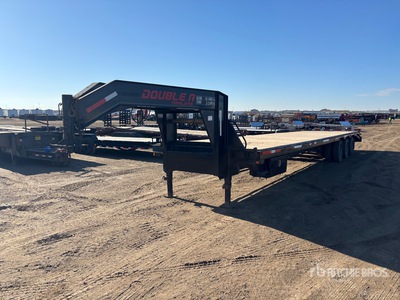 2021 Double A 40 ft Tri/A Gooseneck Apparatuur aanhangwagen