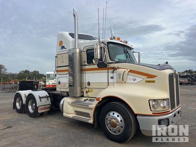 2009 Kenworth T408 SAR 6x4 3- Achs Sattelzugmaschine mit Schlafkabine