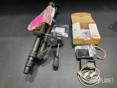 (14) Assorted Digital Cameras, (51) Battery Cap Assemblies & Assorted Items