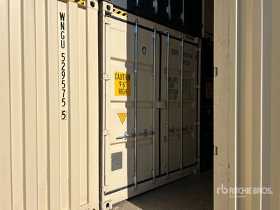 2026 40 ft High Cube Multi-Door Storage Container