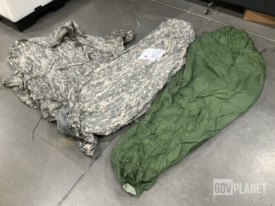 (87) Bivy Covers, (45) Wet Weather Poncho Liners & Assorted Items