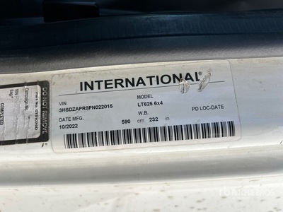2023 International LT625 6x4 Tracteur Routier Couchette