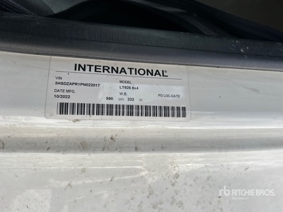 2023 International LT625 6x4 Ciągnik siodłowy T/A z kabiną sypialną